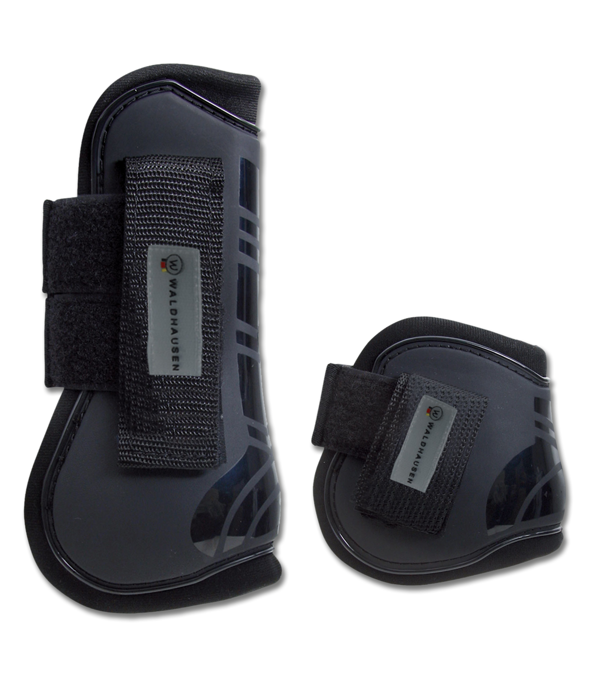 Waldhausen Pro Open Front Tendon &amp; Fetlock Boot Set of 4 | Black