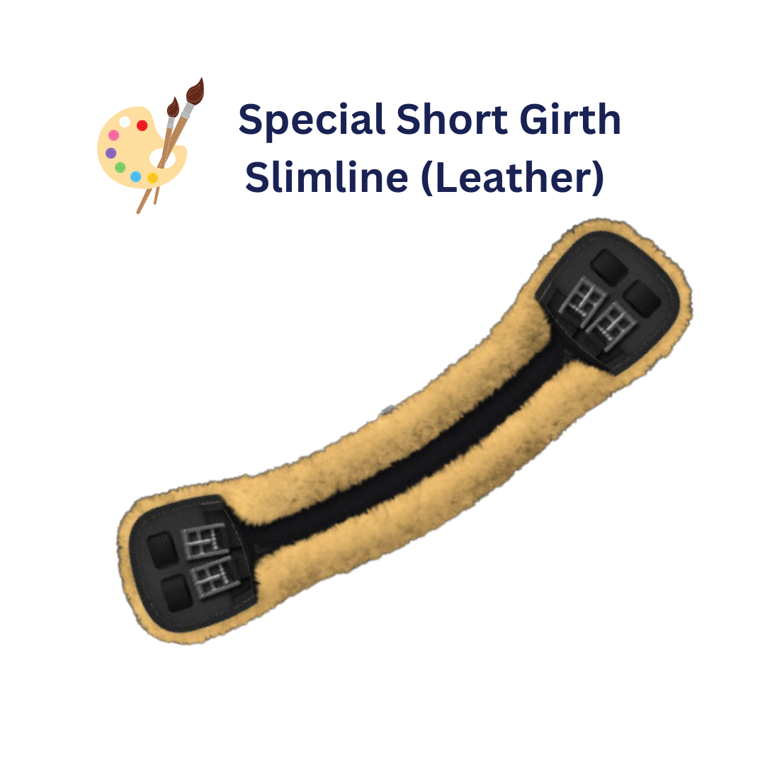 Custom Order | E.A.Mattes Special Short Girth Slimline (Leather)