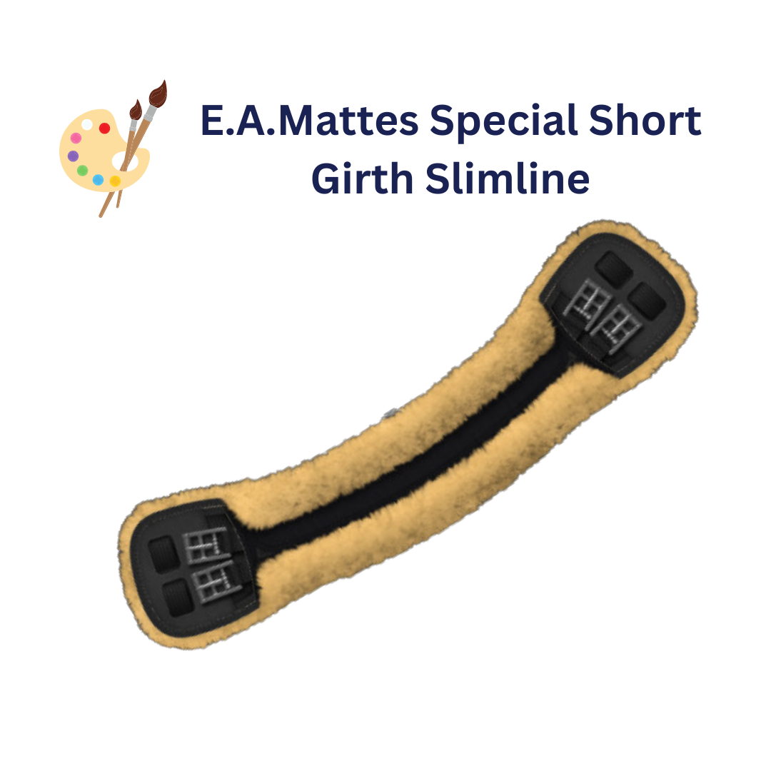 Custom Order | E.A.Mattes Special Short Girth Slimline (Leather)