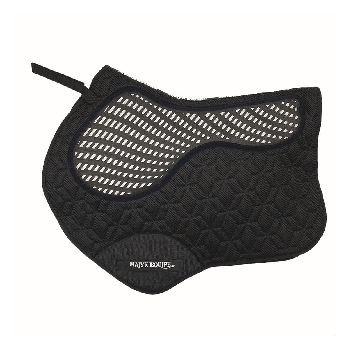 Majyk Equipe Black Jump Pad Non Slip Cool Mesh with Impact Protection