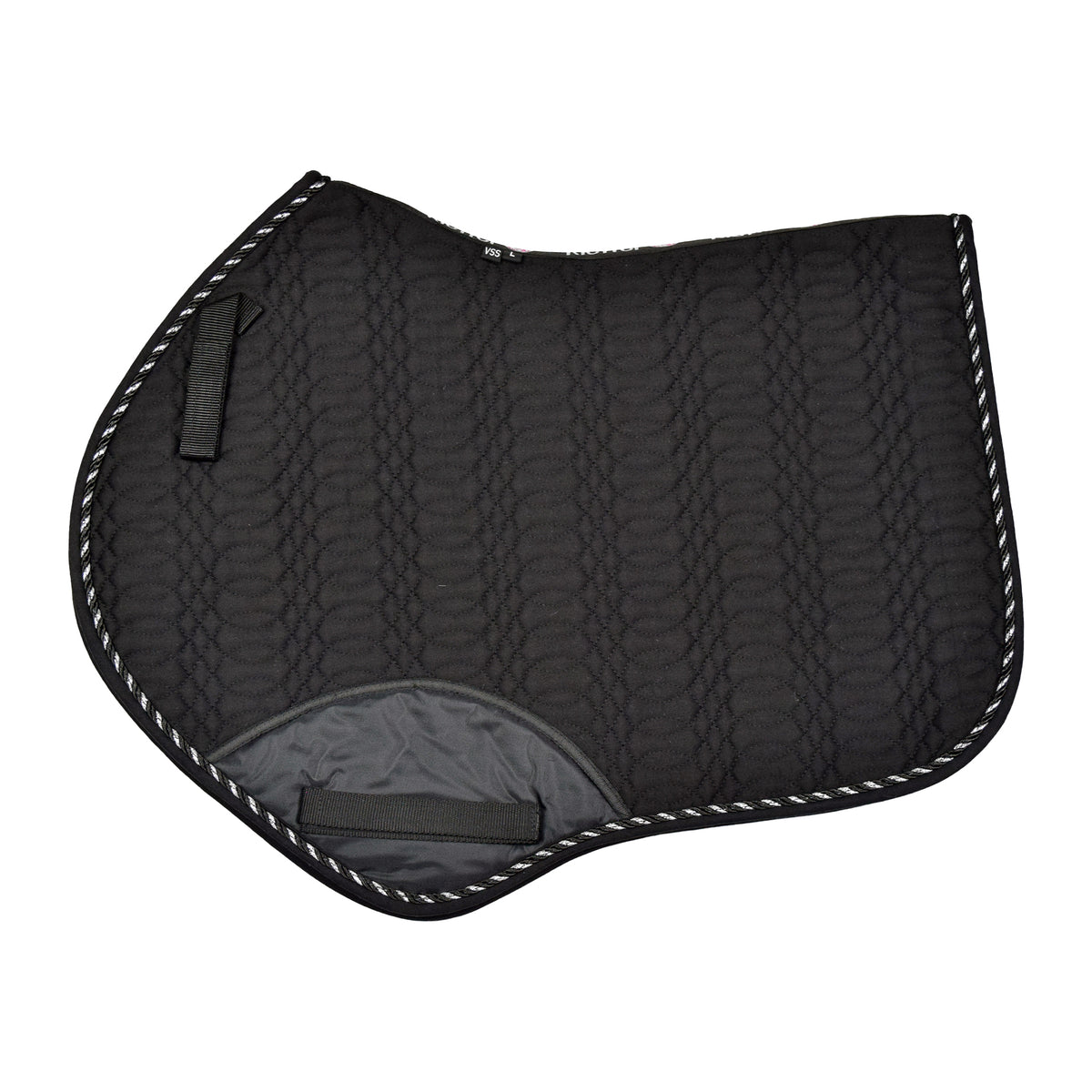 Kieffer Saddle Pad - Jumping Full Size Black