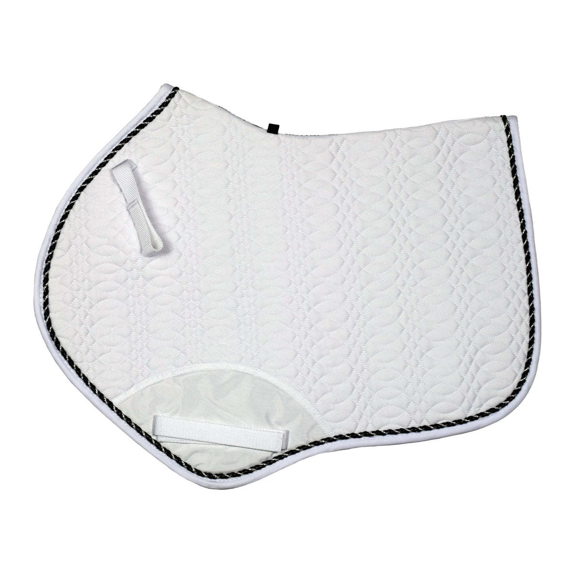 Kieffer Saddle Pad - Jumping Full Size White